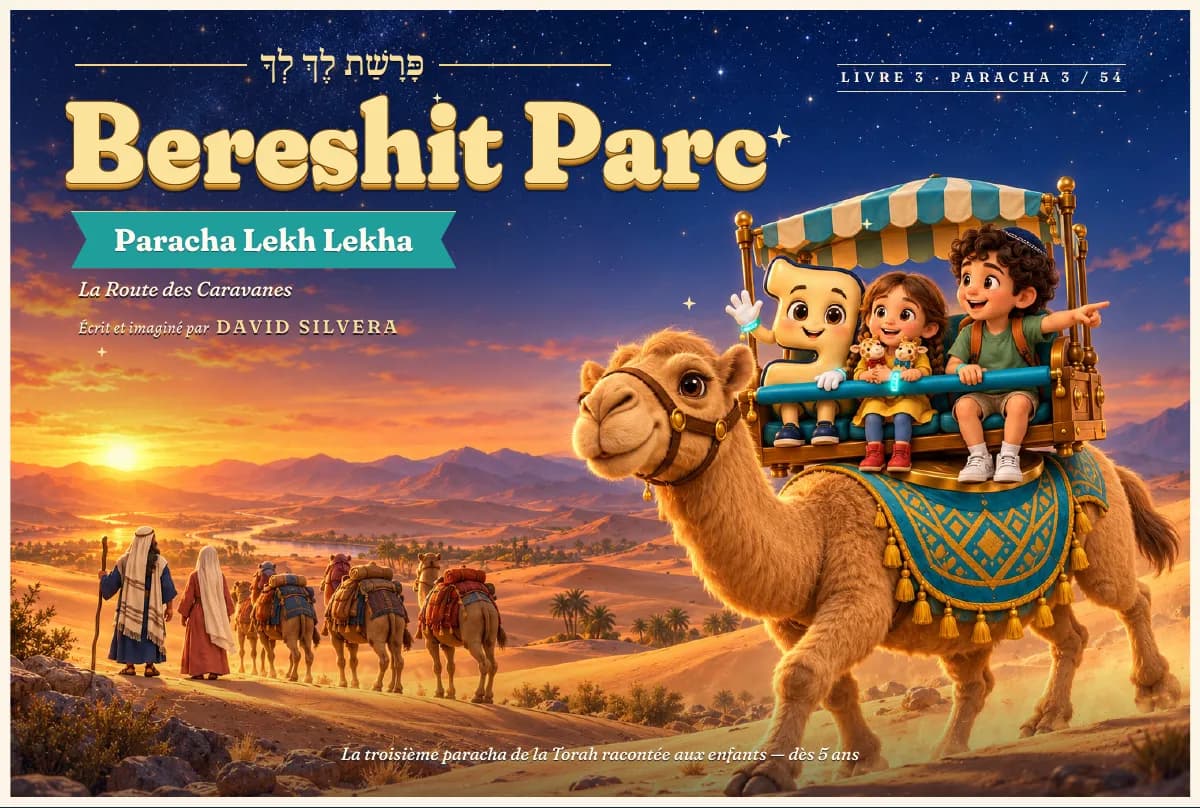 Couverture du livre 3 : Paracha Lekh Lekha, La Route des Caravanes